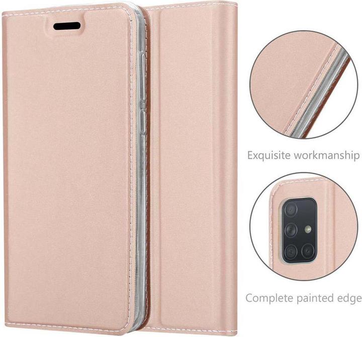 Actual product image Cadorabo Book Classy Style Cover (Samsung Galaxy A71)