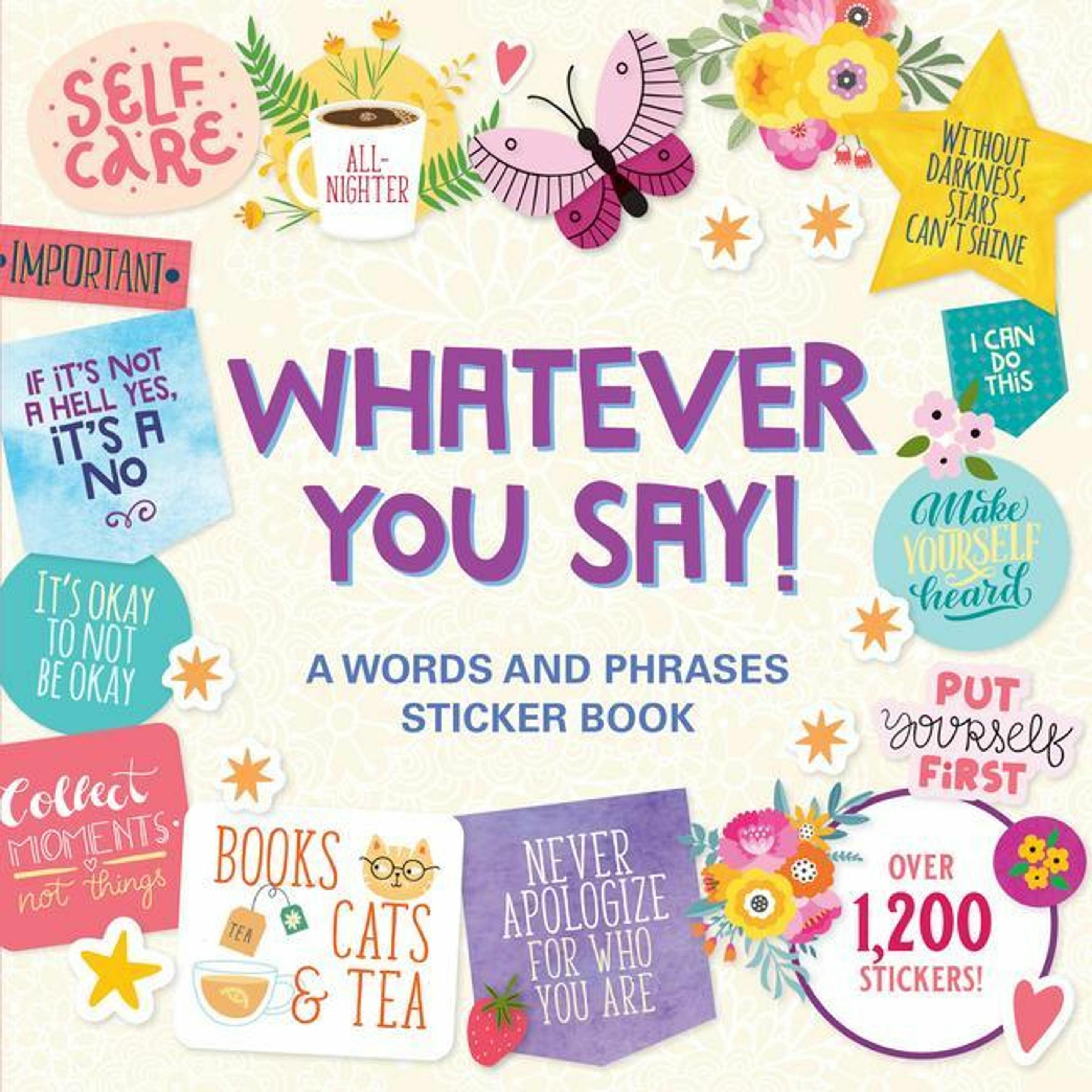 Thumbnail - Peter Pauper, Sticker, Express Thyself! Sticker Book