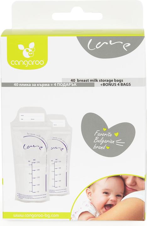 Produktbild Moni Cangaroo Milchtüten 40 + 4 Stück 250ml