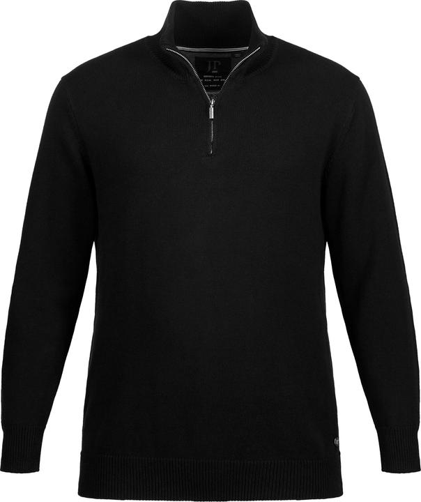 Produktbild JP1880 JP 1880 Stricktroyer, Stehkragen, Zipper, Langarm, bis 7 XL (5XL)