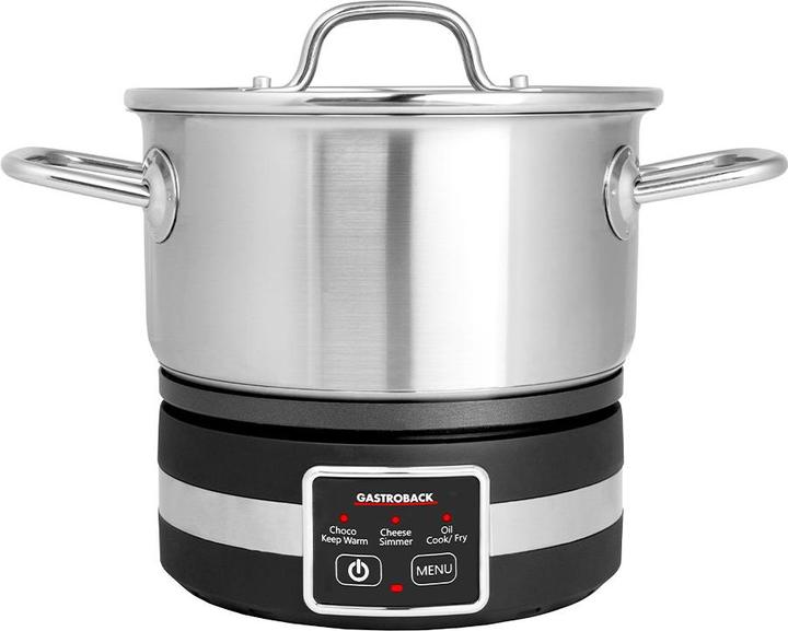 Produktbild Gastroback 42568 Fondue Multicook 4 in 1 (Käsefondue, Schokoladenfondue)