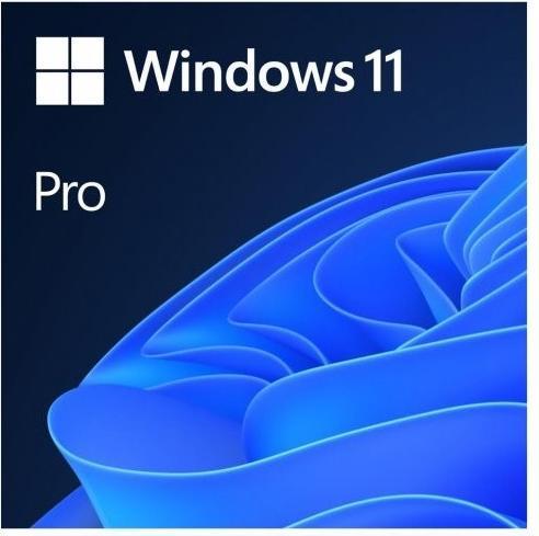 Actual product image Microsoft Windows 11 Pro 1 license. (1 User, unlimited)