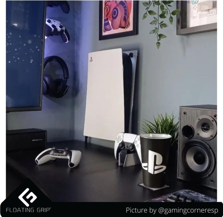 Actual product image Floating Grip Wall Mount Covers (Black)