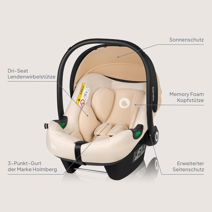 Image du produit Lionelo Astrid I-Size (Coque auto, Norme ECE R129/i-Size)