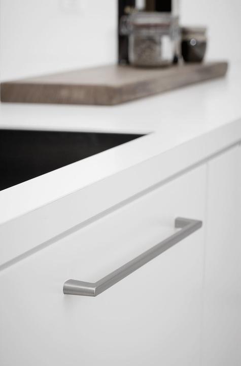 Produktbild Furnipart Griff Diner LA 320, Breite 340 mm, Zinkdruckguss Edelstahl Effekt