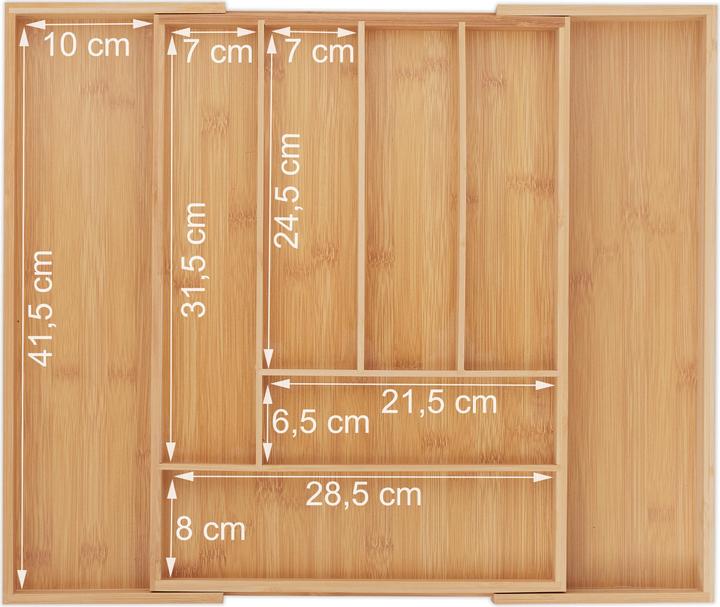 Image du produit Relaxdays Besteckkasten