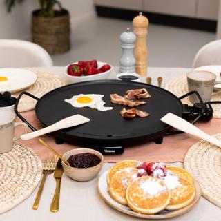 Actual product image Tristar Bakplaat Rond BP-2787 - Gourmet bakplaat - Cirkel Grill voor 4 personen - Met regelbare thermostaat (EU plug)