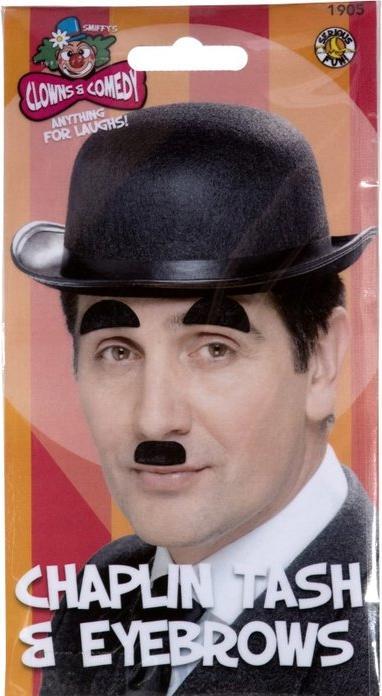 Produktbild Smiffys Chaplin mit Augenbrauen