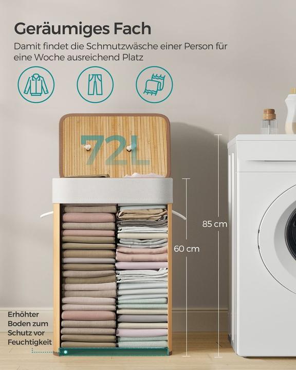 Actual product image Songmics Dörty (72 l)