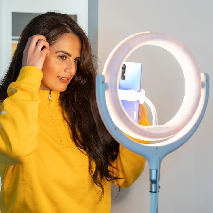Produktbild 4smarts Videoleuchte Selfie LoomiPod klein (Ringleuchte)