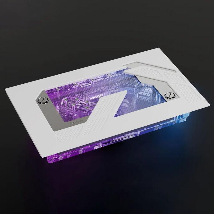 Immagine prodotto Alphacool Apex Distroplate Dark Base Pro 901 White mit A