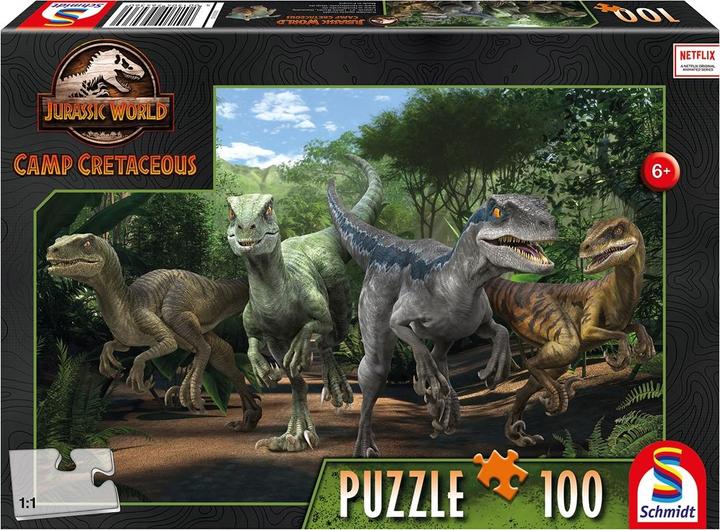 Actual product image Schmidt Spiele Jurassic World The Velociraptor Pack (100 pieces)