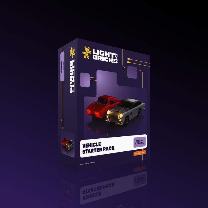 Actual product image Light my bricks LMB 2.0 LEGO® Vehicle Starer Pack Light Kit