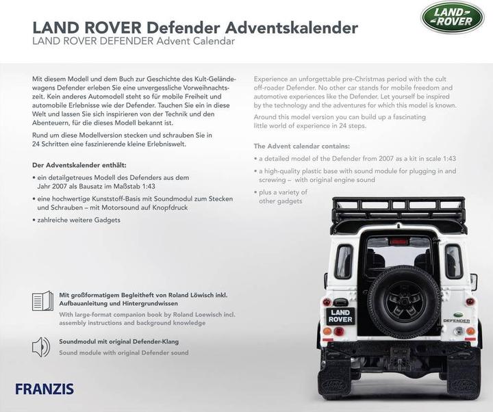 Produktbild Franzis Land Rover Defender