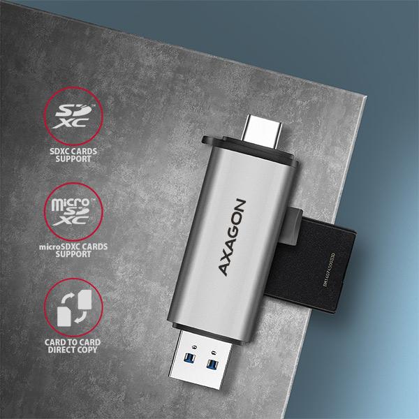 Actual product image Axagon Cre-Sac (Type-B, USB 3.0)