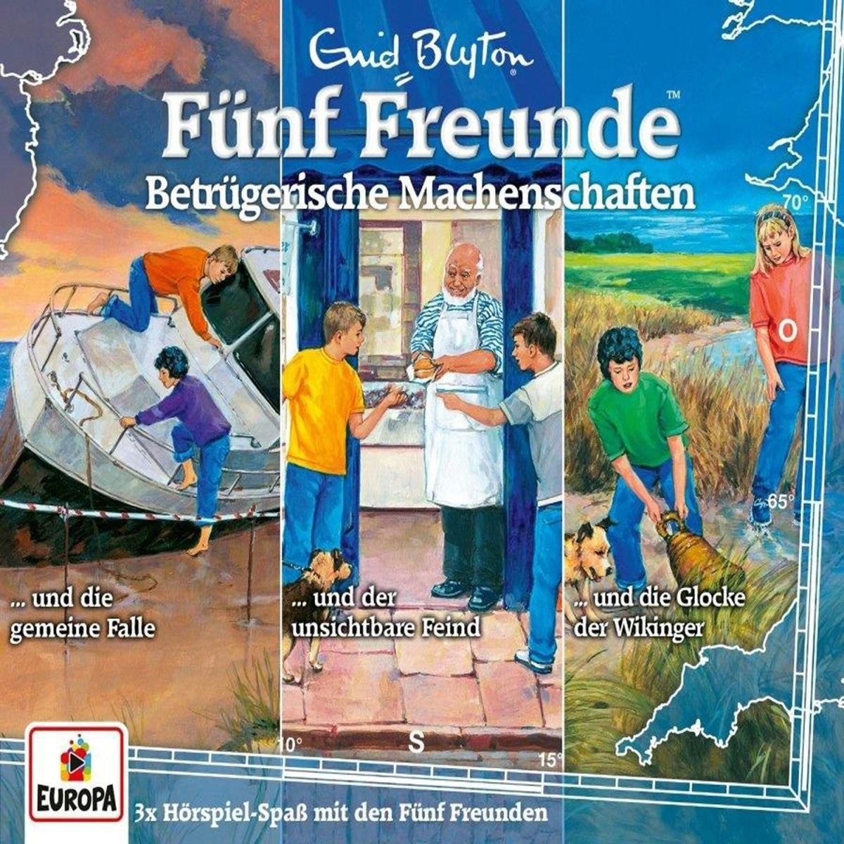 Fünf Freunde - 38Box Betrügerische Machenschaften, Hörbücher