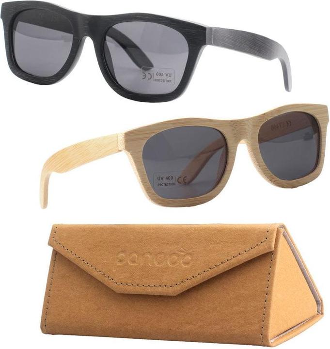 Actual product image Pandoo Sonnenbrille Dunkel Schwarz