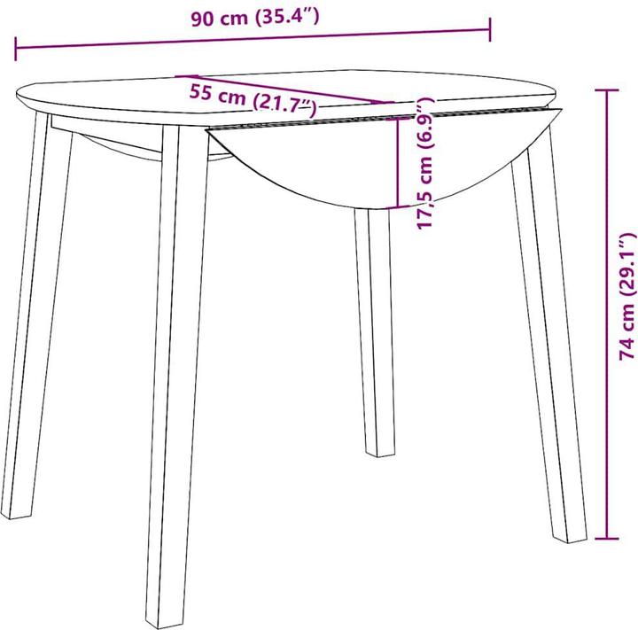 Image du produit vidaXL Esstisch