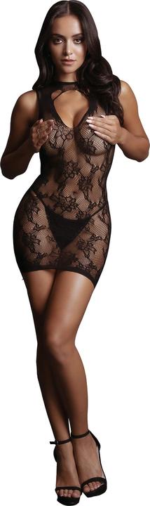 Actual product image Le Désir High Neck Lace Mini Dress (One size)