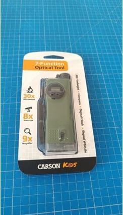 Image du produit Carson X-Scope Kids CP-11 Instrument d'optique de poche multifonctionnel avec 7 fonctions