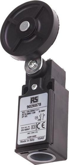 Produktbild RS PRO LS M20 50 rub roller lever 1NO+1NC