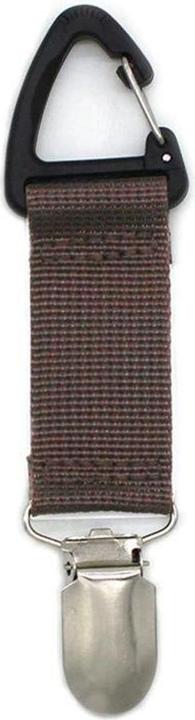 Actual product image JTI Hat clip for bag - brown