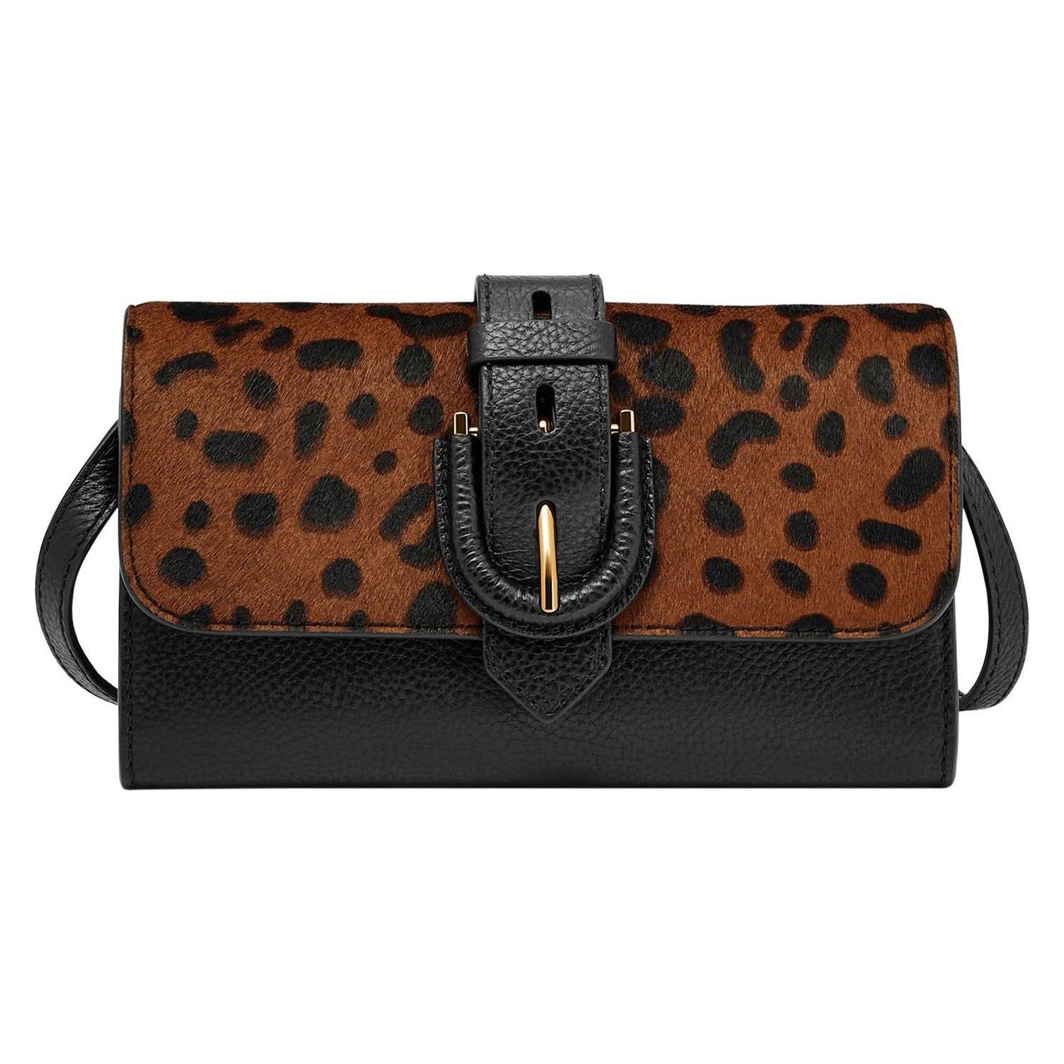 Fossil, Damen, Portemonnaie, Harwell Wallet Crossbody