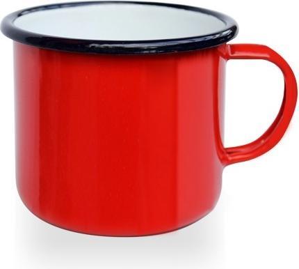 Actual product image RodyTime Mug enamel red Ø 8 cm