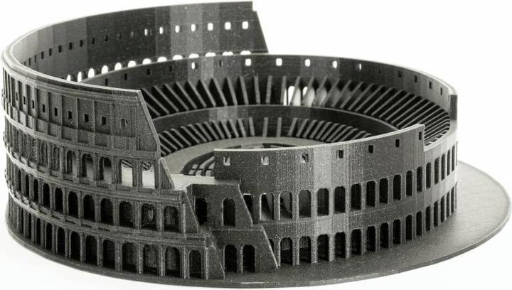 Produktbild Prusa Prusament PLA Recycled 2kg (PLA, 1.75 mm, 2000 g, Grün, Grau, Schwarz)