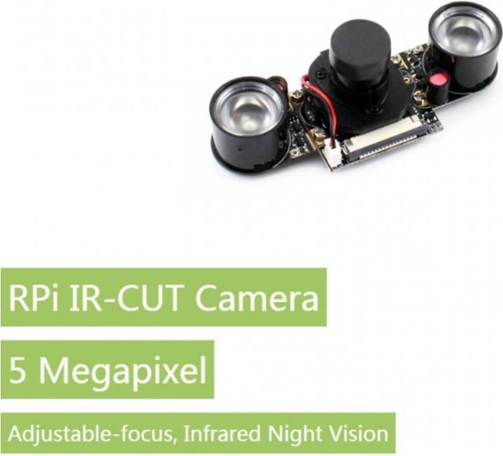 Immagine prodotto WaveShare Telecamera Raspberry Pi IR Cut / Visione notturna a infrarossi