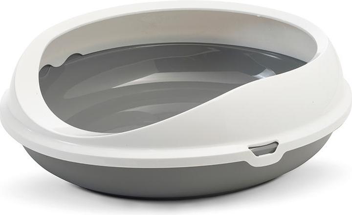 Actual product image Savic Cat toilet Figaro (Cat litter tray open)