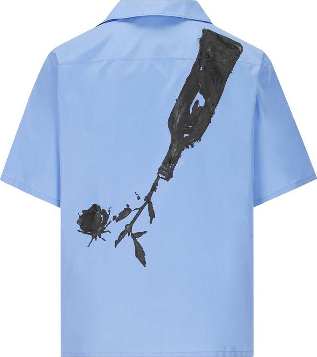 Actual product image Prada Printed Cotton Shirt (L)