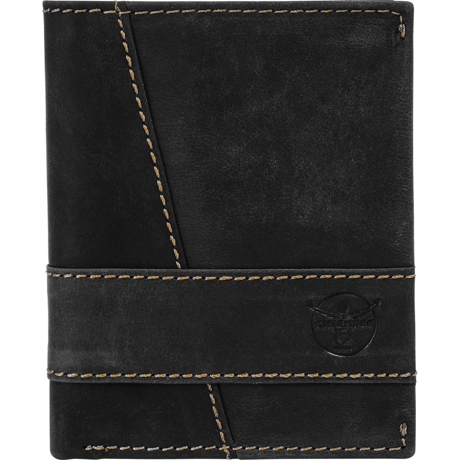 Chiemsee, Portemonnaie, Geldbörse, Schwarz