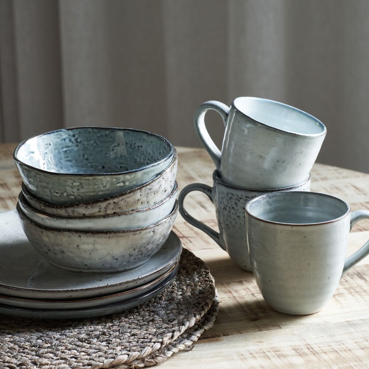 Actual product image House Doctor Rustic Brunch kit - Grey/Blue (257981010) (4 Piece)