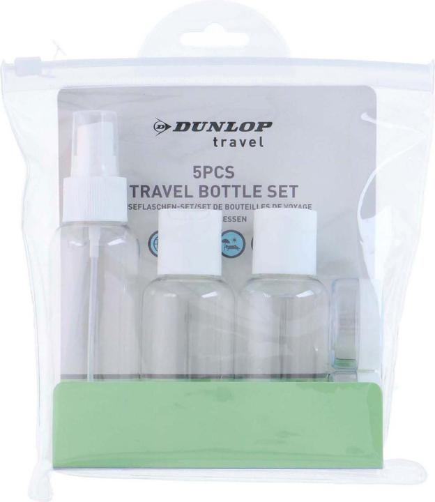 Actual product image Dunlop Travel bottle set (Liquid bags)