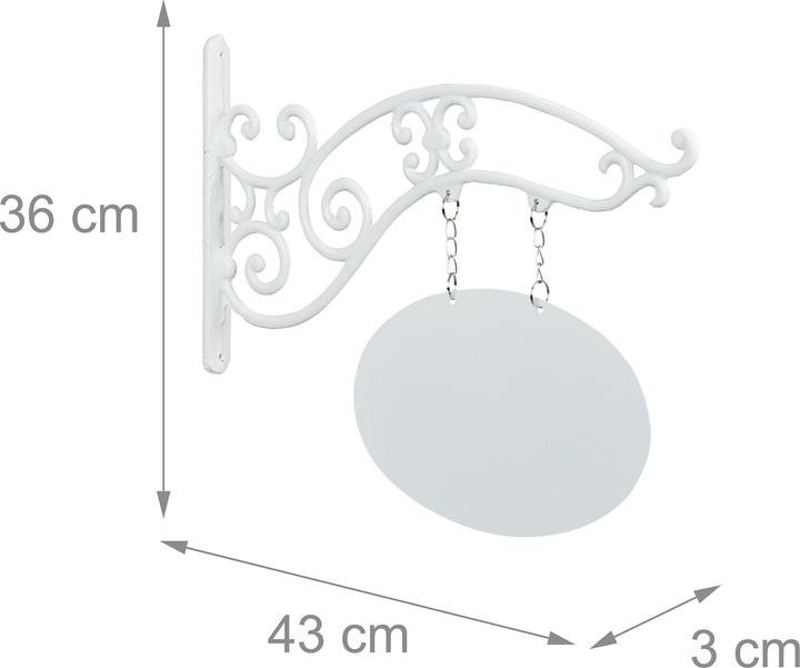 Produktbild Relaxdays Wandschild