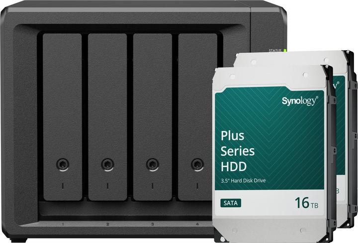 Produktbild Synology DS425+ (2 x 16 TB, Synology HAT 33xx)