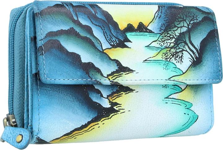 Actual product image Greenland Nature Art+Craft wallet RFID leather 15 cm