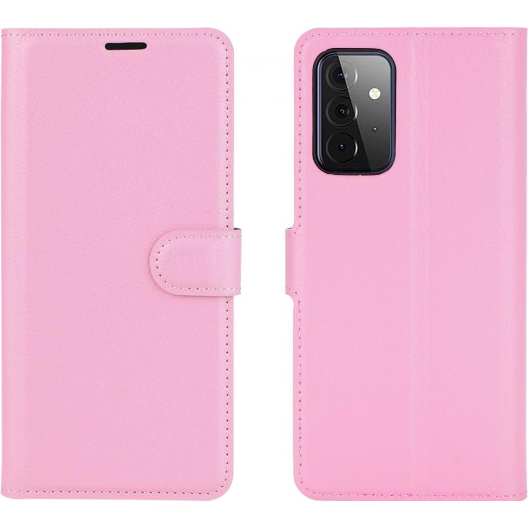 Thumbnail - Screenguard Samsung Galaxy A72 Leather Guard Lederhülle (Samsung Galaxy A72), Smartphone Hülle, Rosa