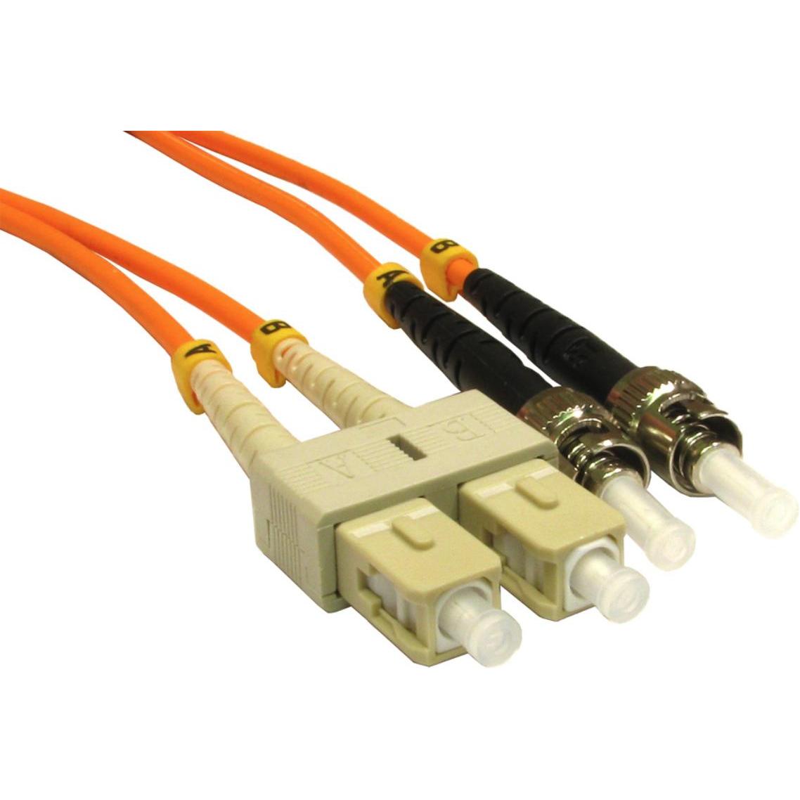 Cables Direct CDL 2m OM2 Fibre Cable ST - SC (2 m), Audio Kabel