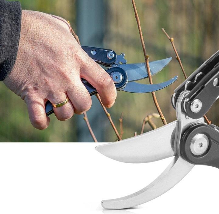Actual product image Stahlwerk Multitool 5 Tools Pocket knife Multifunctional tool Garden shears (5 Functions)