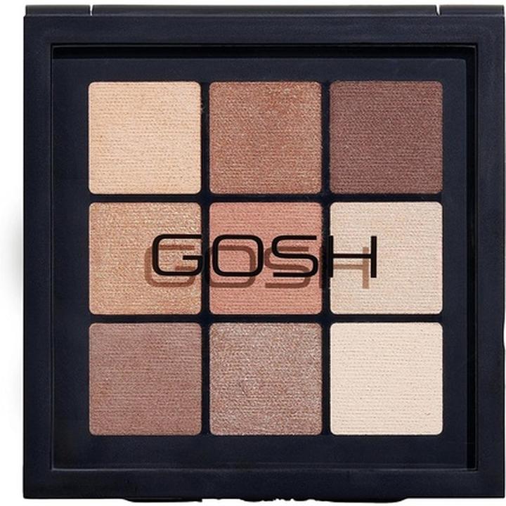 Image du produit Gosh Eyedentity Vegan Eyeshadow Palette with 9 Perfectly Matched Colors in Matte and Metallic 004 Be Here (004 Be Here)