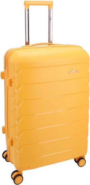 Produktbild North Pioneer Harde koffer / Trolley / Reiskoffer - 76 cm (Large) - LHR London - Geel