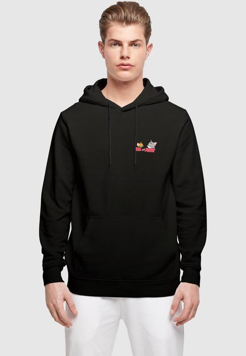 Actual product image Merchcode Tom and Jerry - Classic Faces Basic Hoody - 197679 (XL)