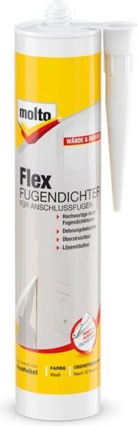 Produktbild Molto Flex Fugendichter (Weiss, 310 ml)