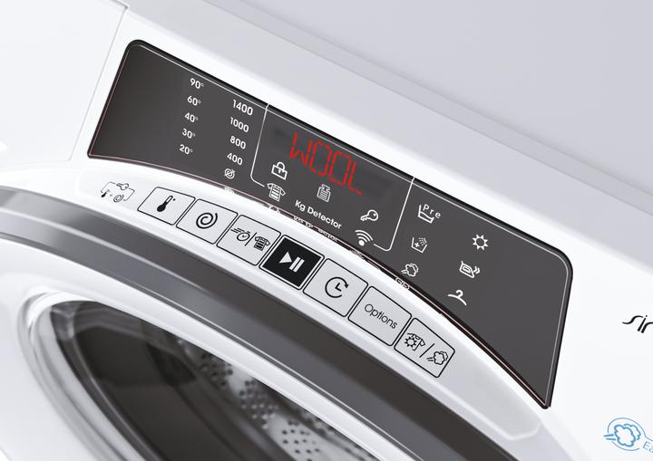 Actual product image Candy RapidÓ ROW4854DWMSE/1-S washer dryer Freestanding Front-load White D