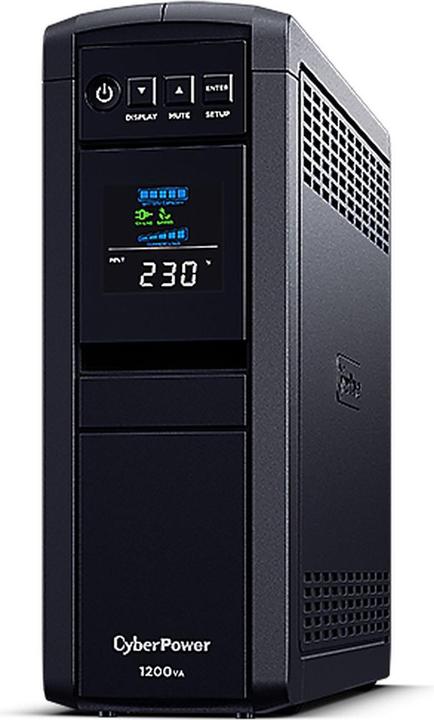 Actual product image Cyberpower UPS CP 1200EIPFCLCD 1200VA/720W Line-Interactive (1200 VA, 720 W, Line-interactive UPS)