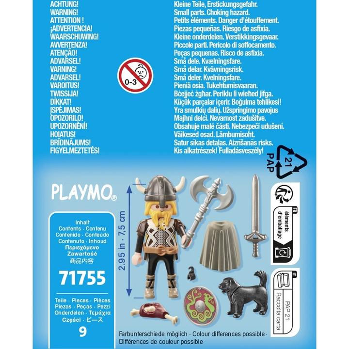 Produktbild Playmobil Wikinger mit Wachhund (71755, Playmobil Special Plus)