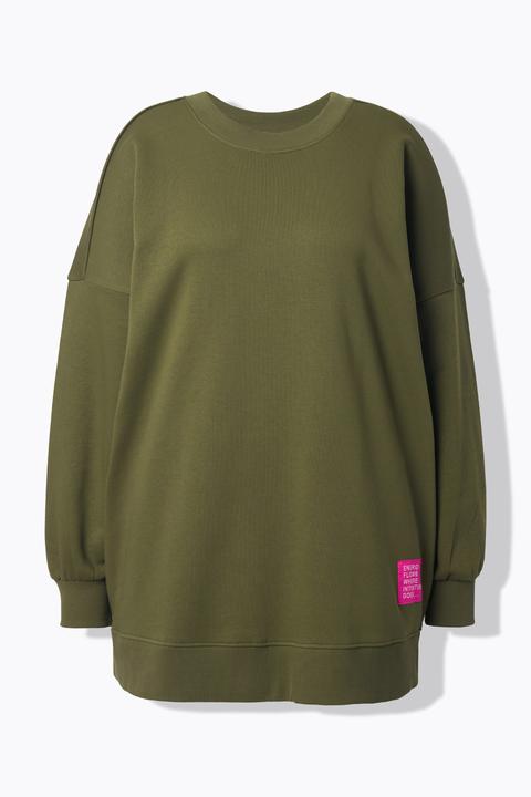 Produktbild Studio Untold Sweatshirt, oversized, Statement Patch, Rundhals, Langarm (56)