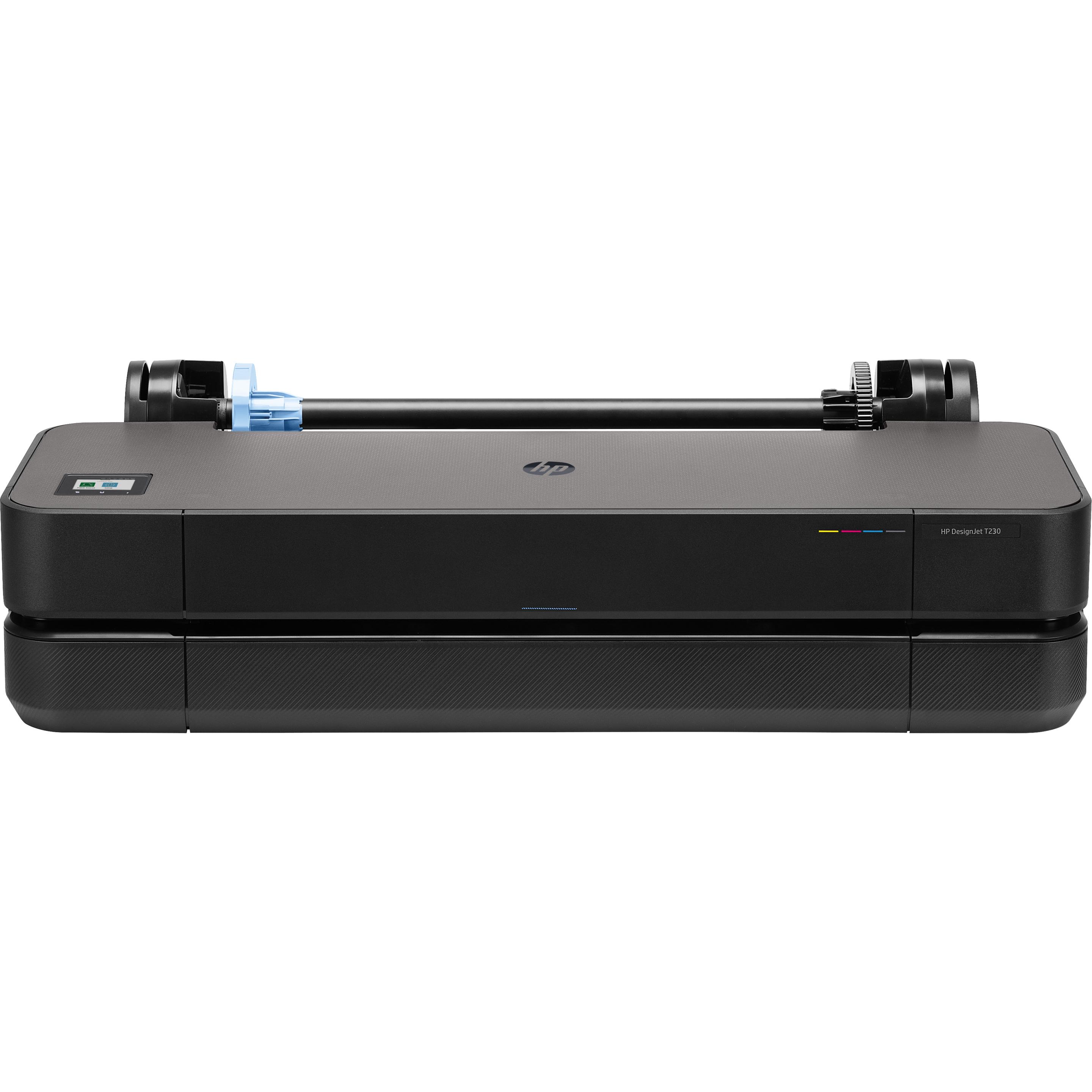 HP T230, 24" DesignJet (Tintenpatrone, Farbe), Drucker, Schwarz